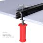 Rail encastrable triphasé 2 m pour spots sur rail – Noir – photo 6