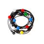 Guirlande lumineuse 5 mètres avec 10 douilles E27 – IP44 – noire – sans ampoules – photo 3