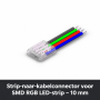 Connecteur bande-câble pour ruban LED RGB SMD – 10 mm – photo 3