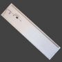 Dalle LED 30x150cm Flicker Free 45W profil blanc avec transformateur
