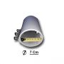 Support pro Lampe de rue gris diamètre maximum de 67 mm