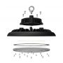Suspension Industrielle LED HighBay UFO 200W Lifud 150L/W IP65