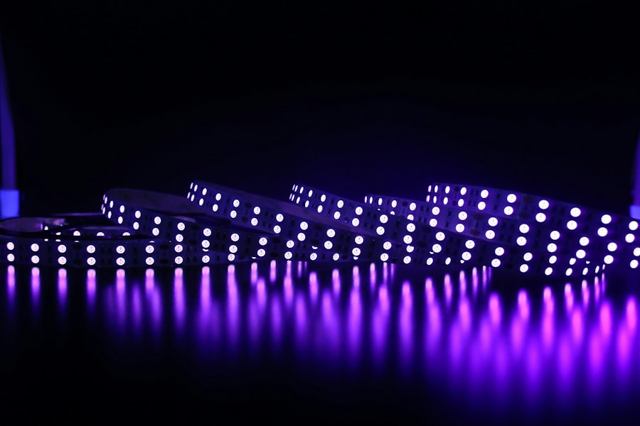 Ruban LED SMD avec points lumineux distincts